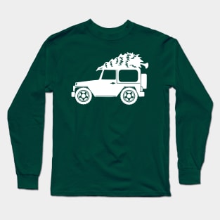 Off Road Christmas Shirt Funny Christmas Tree Long Sleeve T-Shirt